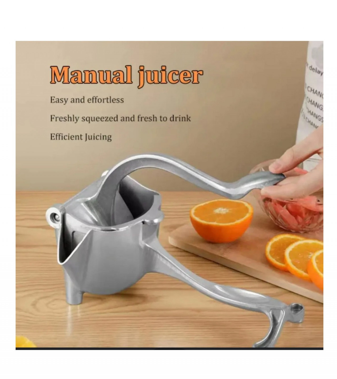 Aluminum Heavy Duty Press Juicer